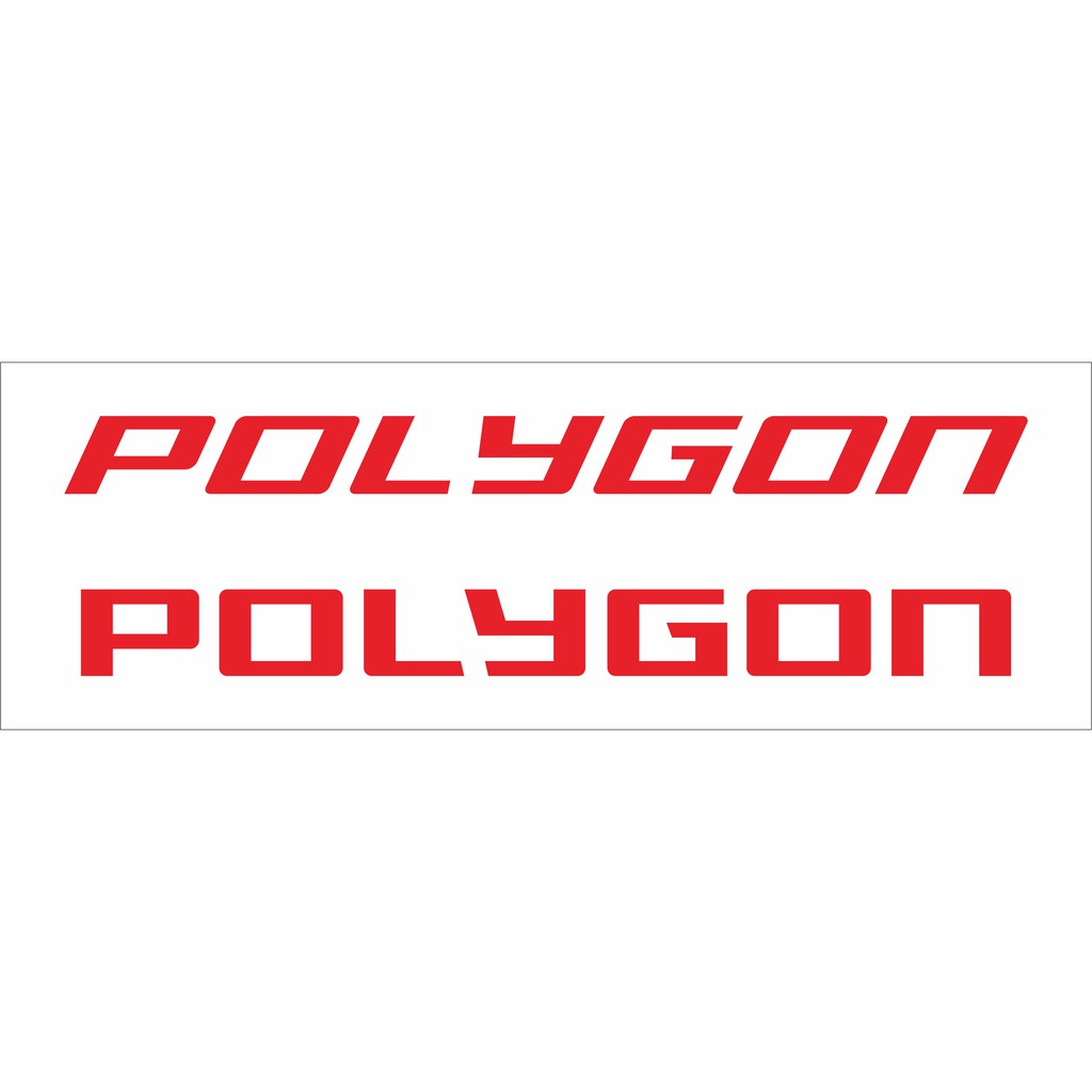 Sticker Cutting Sepeda POLYGON