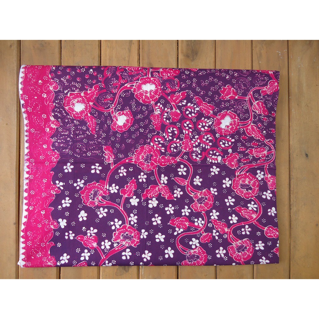 Batik Tulis Lasem Pagi Sore Merah 057 GR