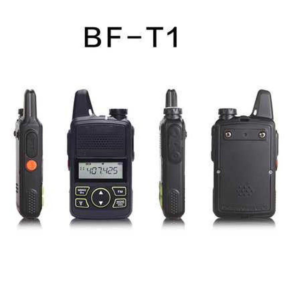 Pofung Taffware Walkie Talkie Single Band 1W 20CH UHF BF-T1 Mini Radio HT