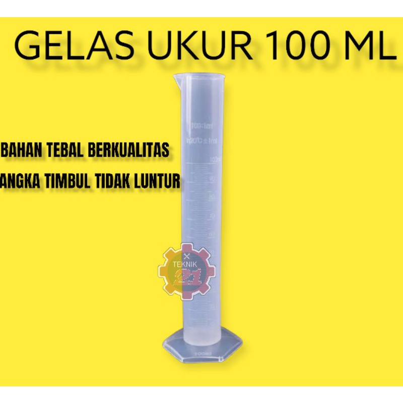 GELAS UKUR 100 ML GELAS TAKAR 100 ML