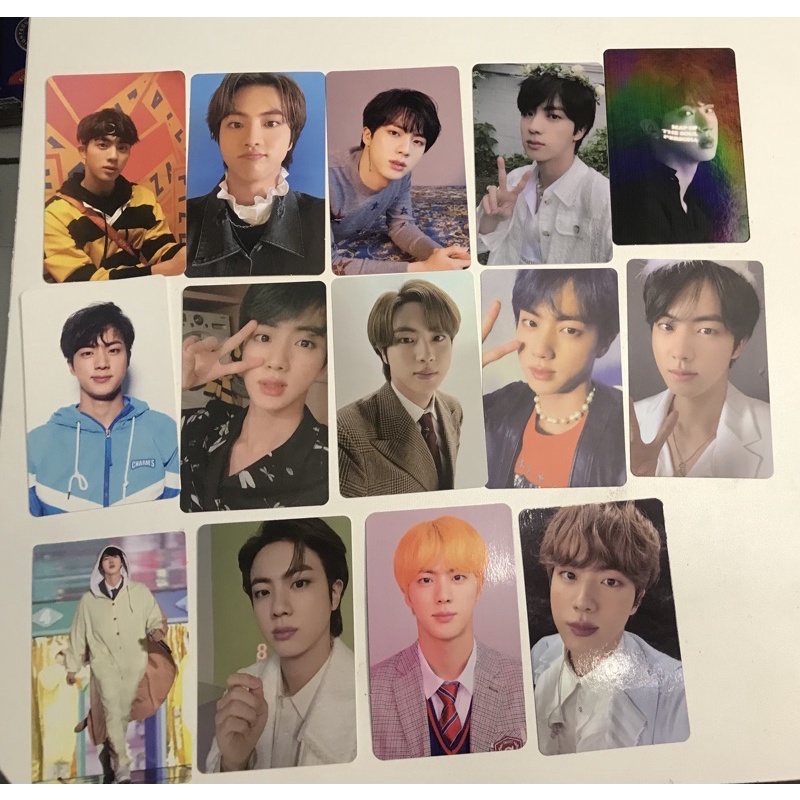 PC PHOTOCARD Album KIM SEOK JIN BTS LOVE YOURSELF MOTS HOLO MCB PERSONA ONE 7 PWS BUTTER FESTA WTS