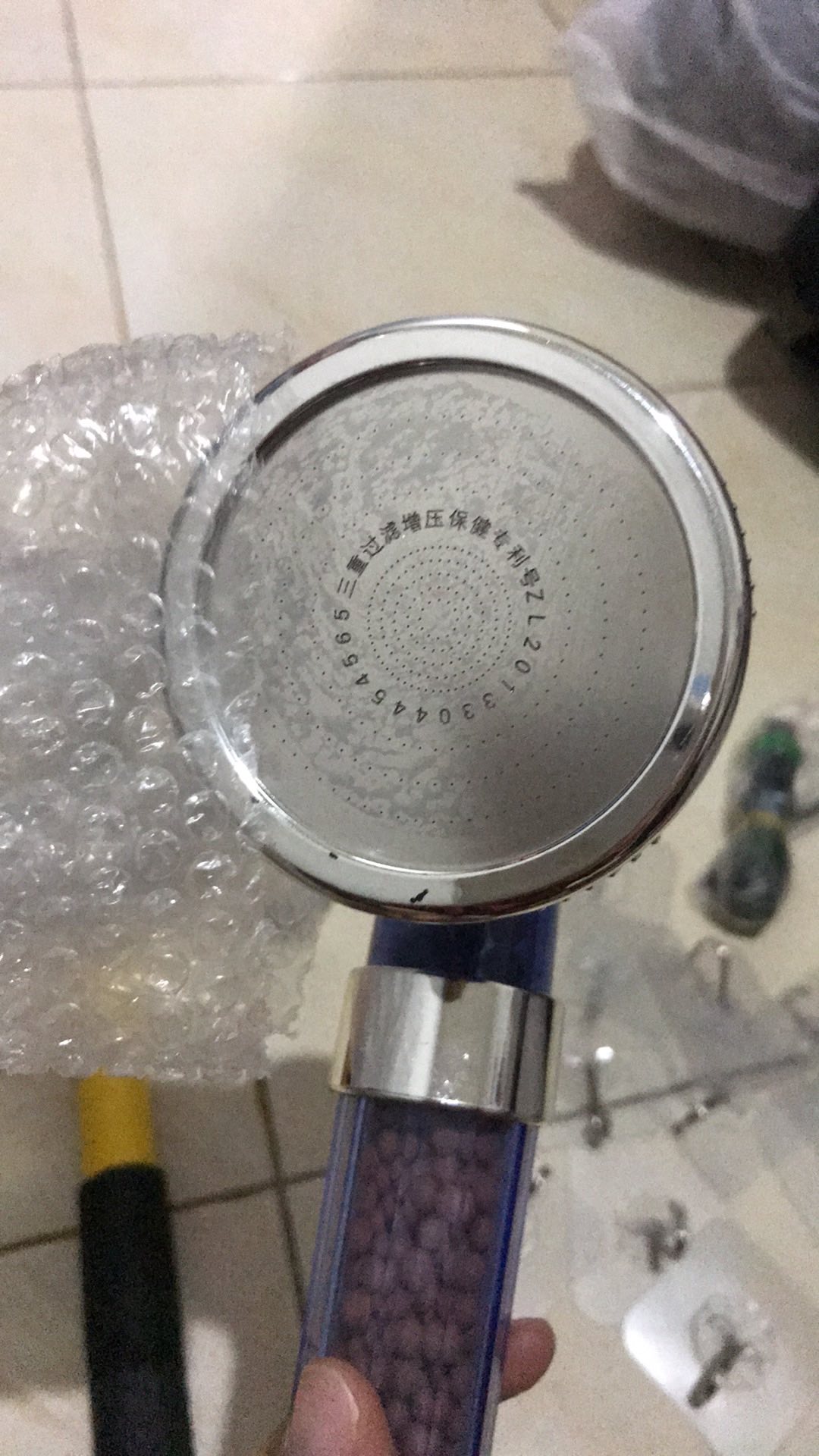 Hand Shower Spa Kepala Originaldengan Saringan Kamar Mandi Filter Aerator Bath Up Mineral Ion Air