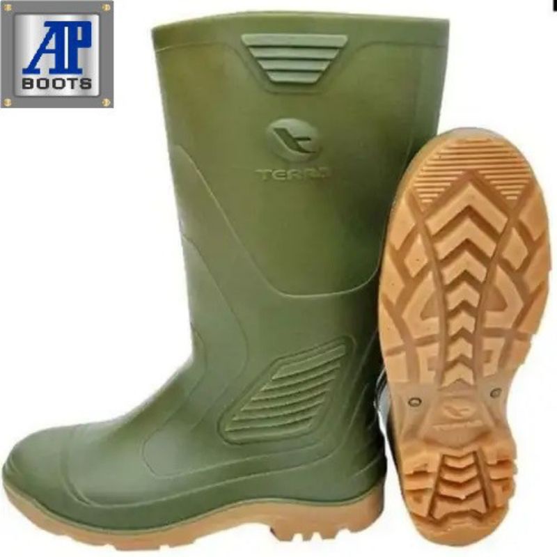 AP boots Terra tinggi eco 3 warna hijau/sepatu boots sefty pria Terra