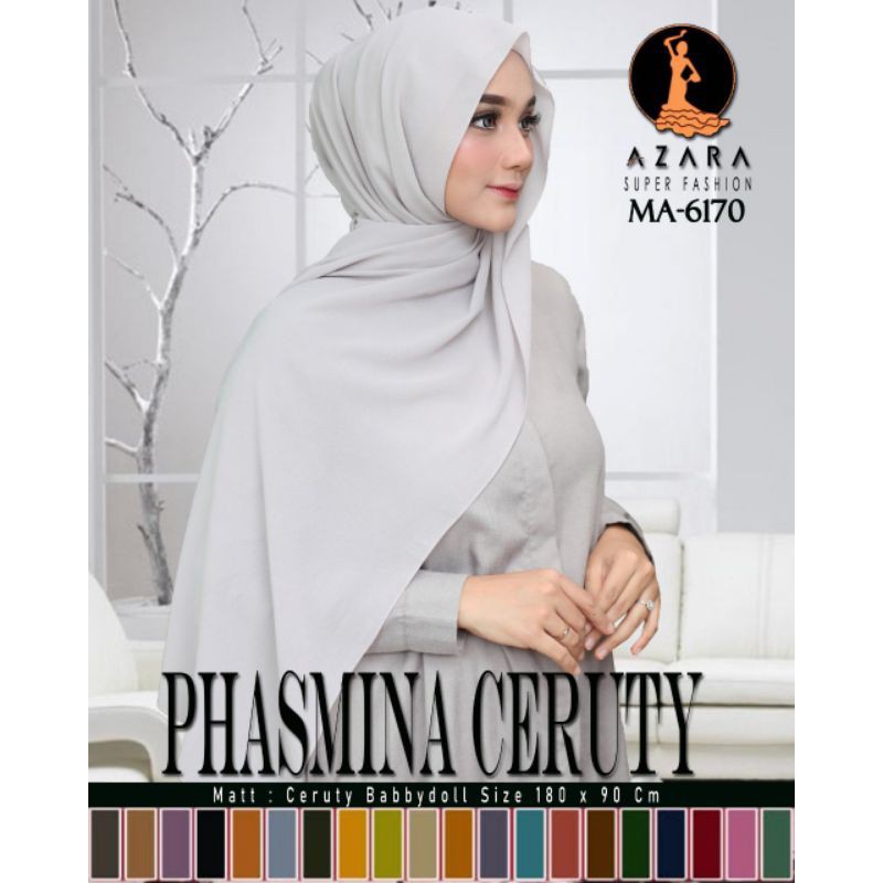 PASHMINA PREMIUM CERUTY AZARA/ PASHMINA CERUTY AZARA / PASHMINA AZARA / PASHMINA CERUTY