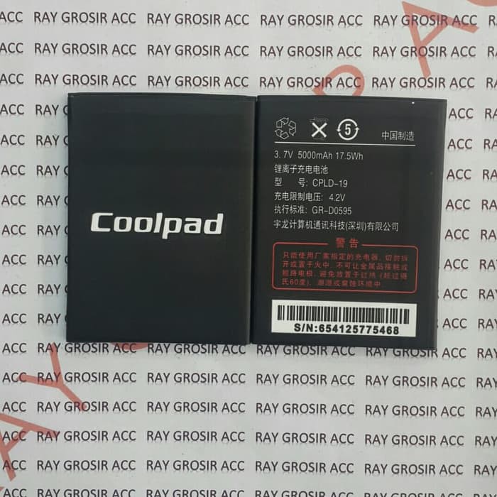 Baterai Original COOLPAD CPLD-19 CPLD19 8720L 7295 5891 7270 5930 8705