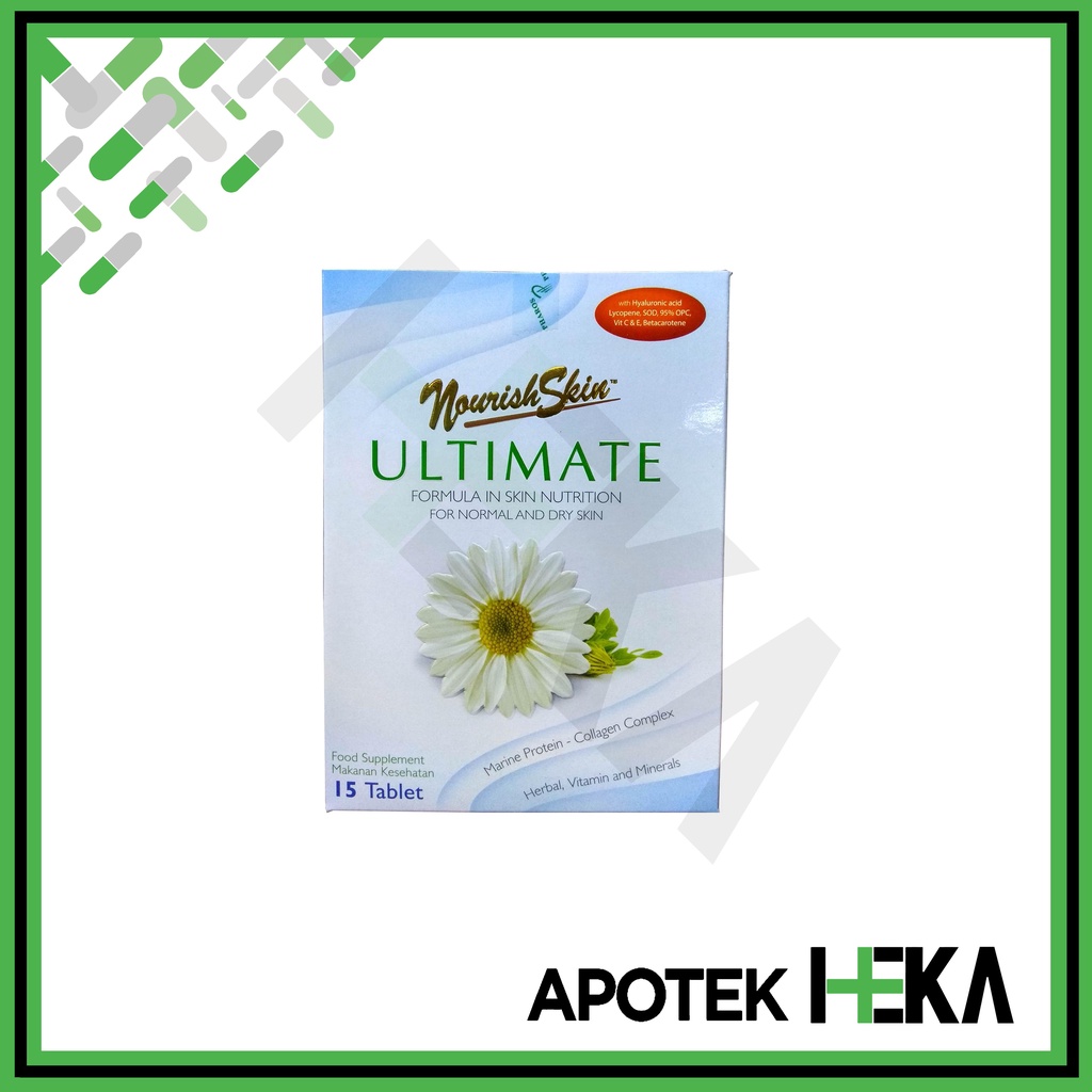 Nourish Skin Ultimate isi 15 Tablet (SEMARANG)