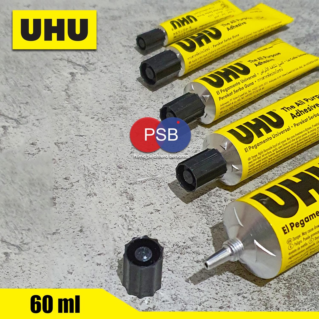 

Lem Uhu Cair 60 ml / All Purpose Adhesive JunDW