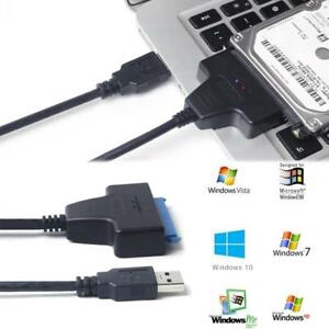 Hot Sale/Kabel Adaptor Hardisk USB 3.0 Ke 2.5 &quot;Sata III/UASP-Sata Ke USB 3.0 Converter Kabel USB Sata adapter 3.0