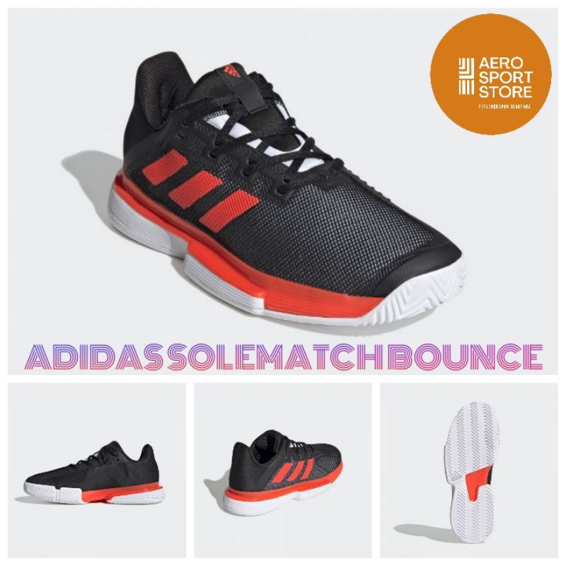 [ SEPATU TENIS ADIDAS SOLEMATCH BOUNCE ]