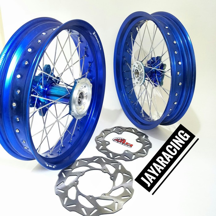 velg supermoto 17 350 300 CRF 150 siap pakai