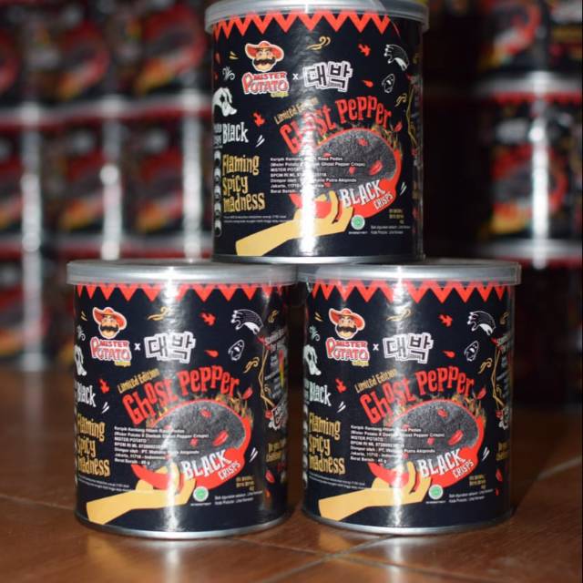 

Mister Potato Ghost Pepper X Daeblak Ready Stok Siap Kirim Asean Spicy California Chilly SUPER PEDAS