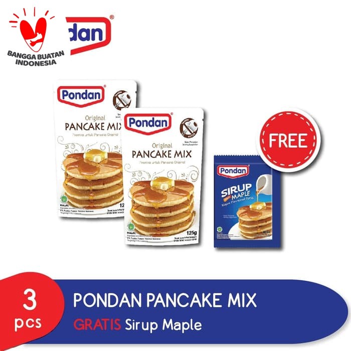 

Terbaru Pondan Pancake Pouch GRATIS Sirup Maple Free ongkir