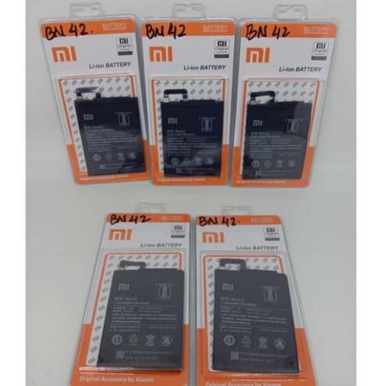 Baterai Batre XiaoMi Redmi 4 BN 42 Original / Battery Batrai Xiomi Xiaumi Redmi 4 BN 42 Xiao Mi