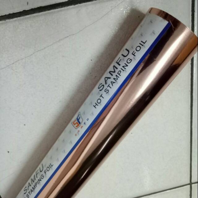 Hot stamping foil ROSE GOLD 118.