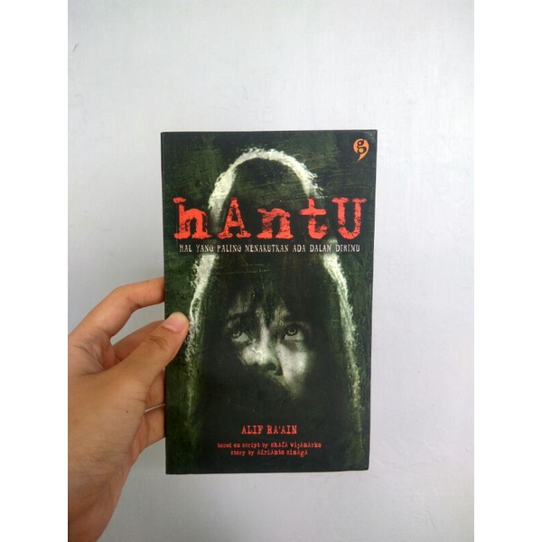 Novel Hantu - Alif Ra'ain (Preloved murah/buku bekas/secondhand book)