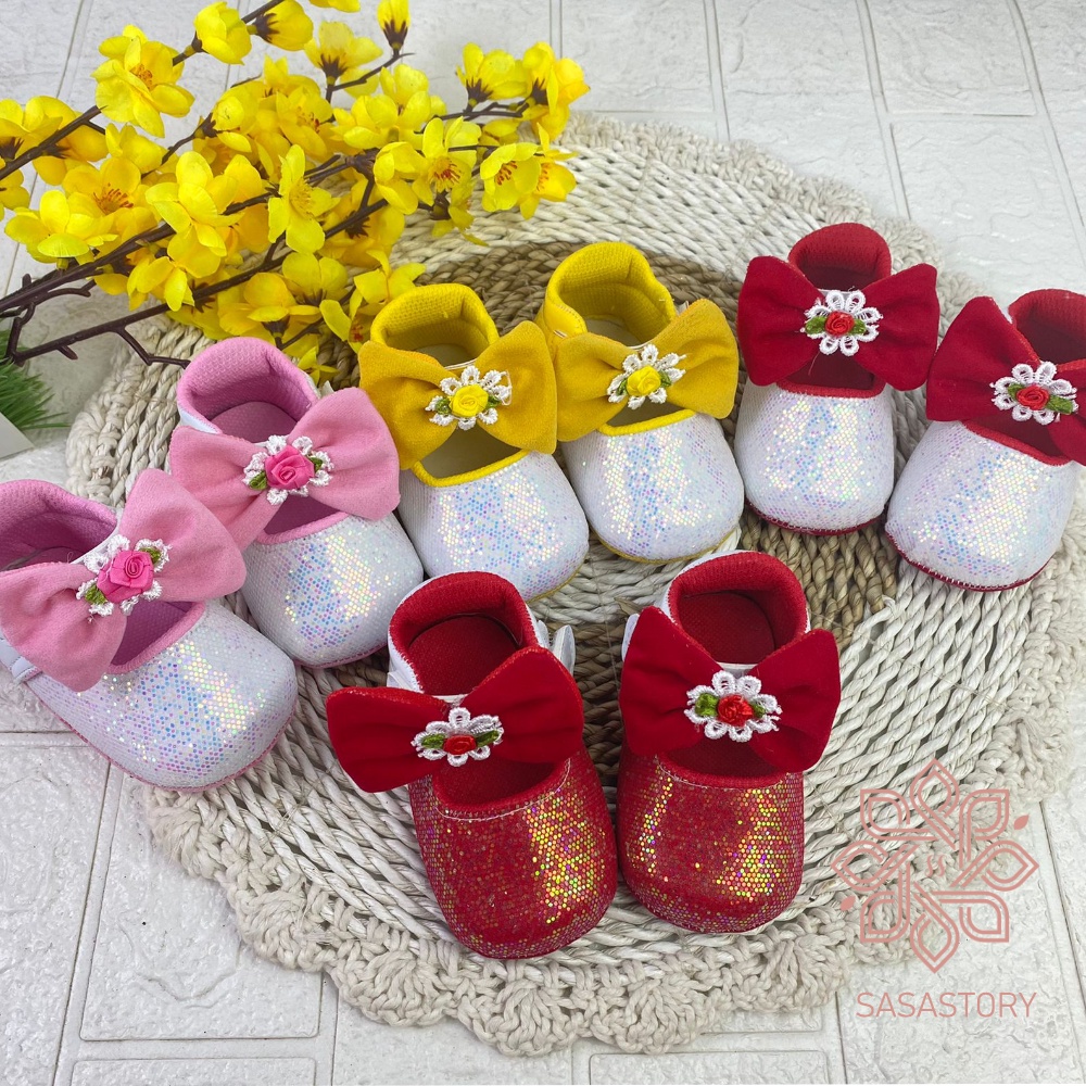 mandirishoestore-SEPATU BAYI PITA ANAK PEREMPUAN 0-12 BULAN XPY02