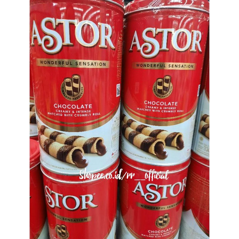 

Wafer Stick Astor Double Chocolate 330 gr