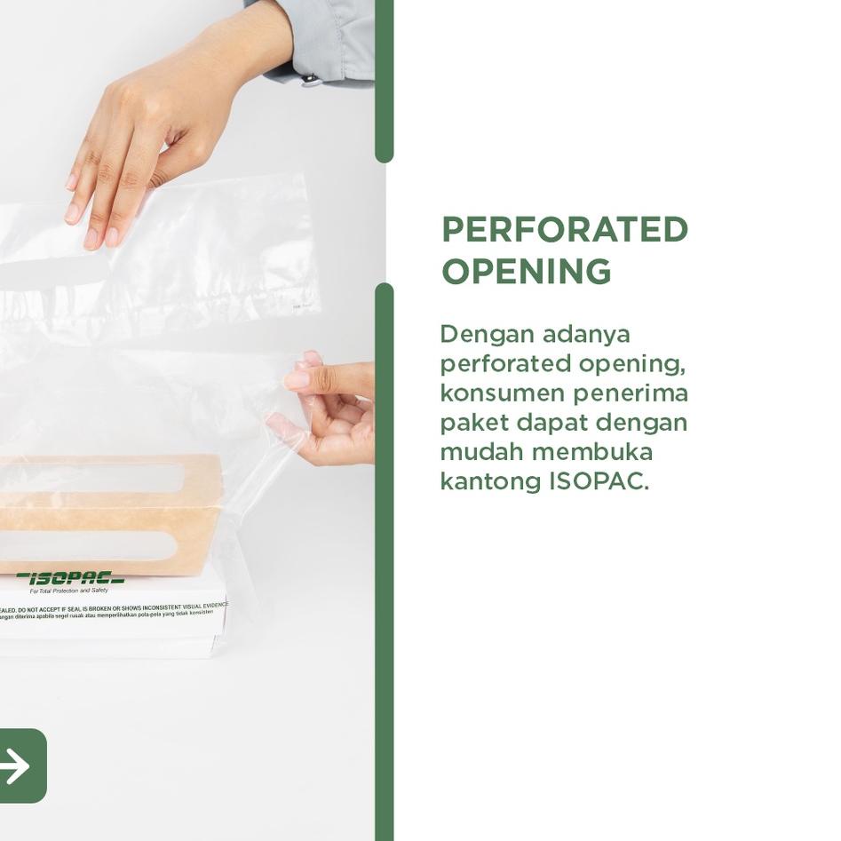 

[KODE WERGF] Kantong Bersegel ISOPAC ( 1 Pack isi 50pcs ) Kemasan Plastik - Delivery Bag - Plastik segel