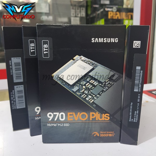 SSD 1TB Samsung 970 EVO PLUS 1TB NVMe M.2 PCIe 3.0