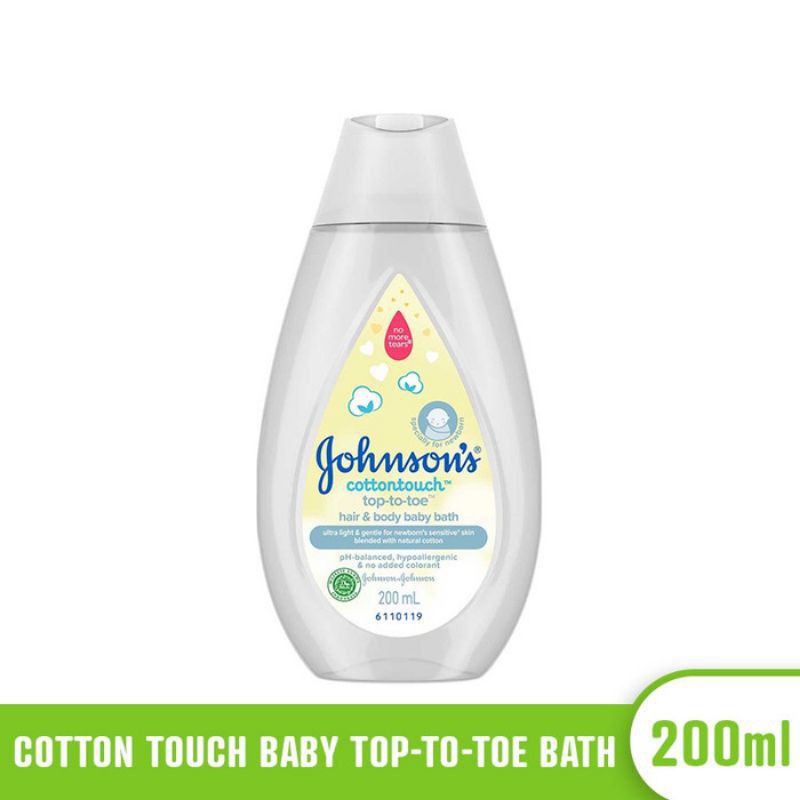 Johnson's Hair&amp;Body Baby Bath Cottontouch 200ml