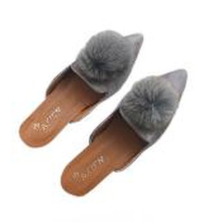 DIKIRIM DARI JAKARTA ESTORE Flat Shoes  Bustong Pom  Pom  