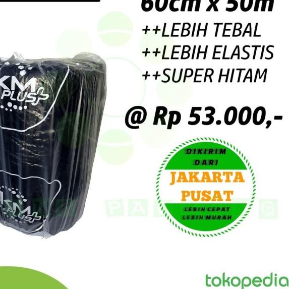 

BUBBLE WRAP, DKM+ BLACK, MURAH (60CM X 50M) - Bening