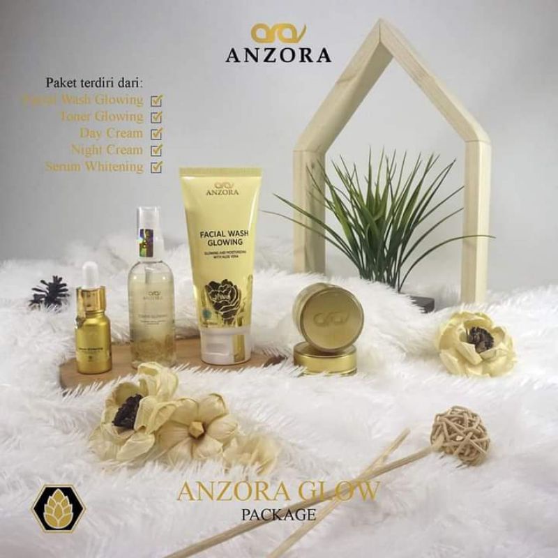 ANZORA SKIN Care PAKET GLOW 100% Original