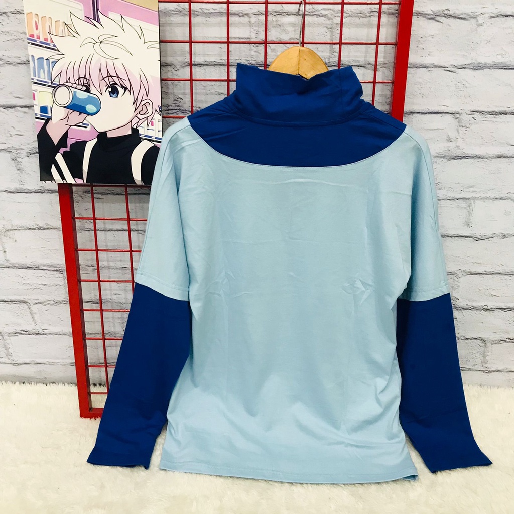 Longsleeve Turtleneck Killua Cosplay Anime Hunter  X Hunter Premium Unisex