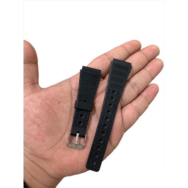 Strap Tali Jam Tangan Karet lug 20MM model Casio