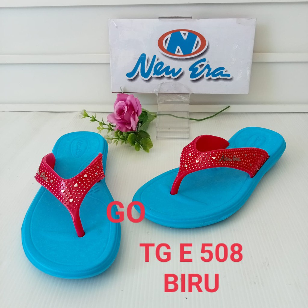 sogo NEW ERA TG CNC 508 Sandal Japit Anak Perempuan Tanggung Sendal Jepit Karet Anti Slip Original