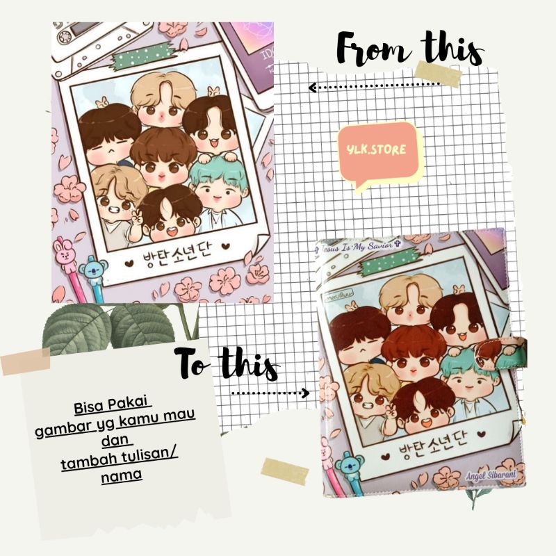 

Binder Custom KPOP BTS Free custom