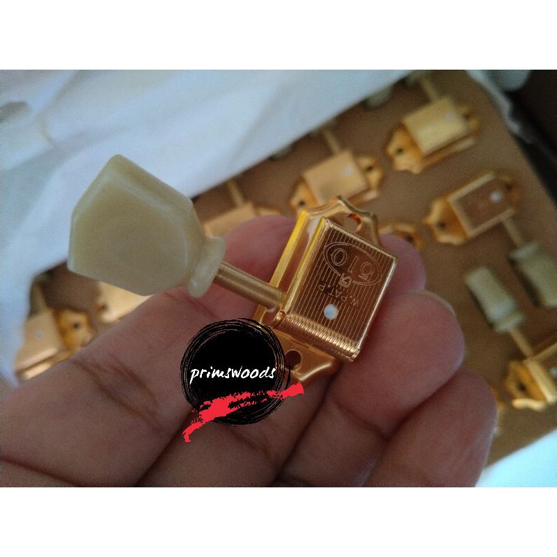 GOTOH TUNERS SD510-SL Gold vintage set 3+3