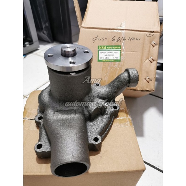 water pump pompa air fuso 6d16 new genjo