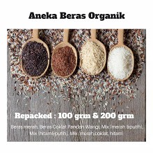 LINGKAR ORGANIK - BERAS  ORGANIK MPASI KUALITAS SUPER / KEMASAN REPACK 100 GRAM