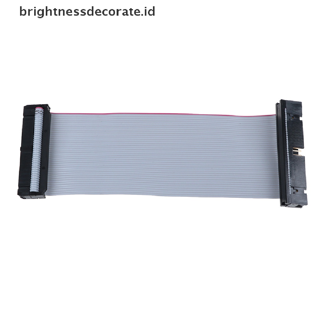 (Birth) Ide Kabel Ribbon Flat 40 Pin Male Ke Female Pata Untuk Hardisk Hdd 5inch (Id)