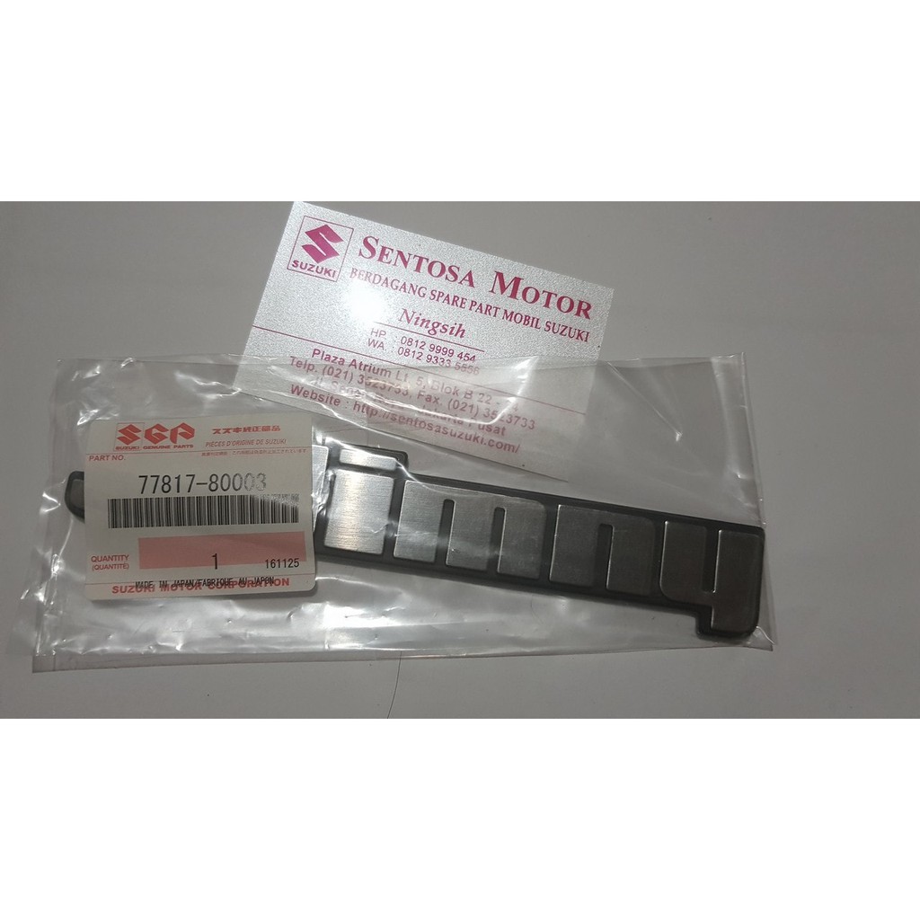 Emblem Suzuki Jimny Asli Sgp