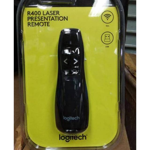 Logitech Wireless Presenter Laser Pointer R400