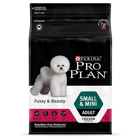 PROPLAN ADULT SMALL &amp; MINI FUSSY BEAUTY CHICKEN 2,5KG - 1071