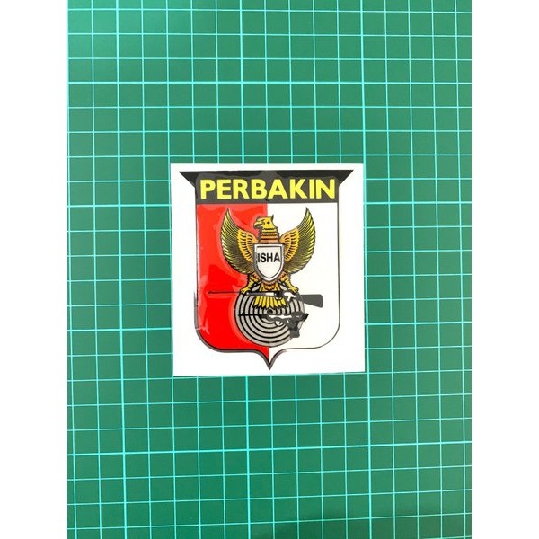 

Stiker timbul resin PERBAKIN