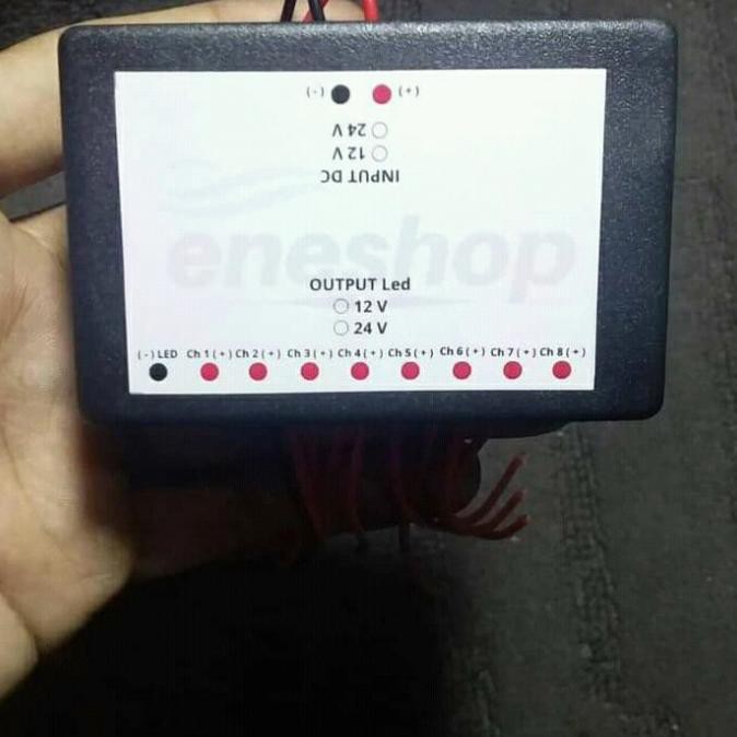 Modul Strobo 8 Channel 10 Mode Animasi 12-24V | Star