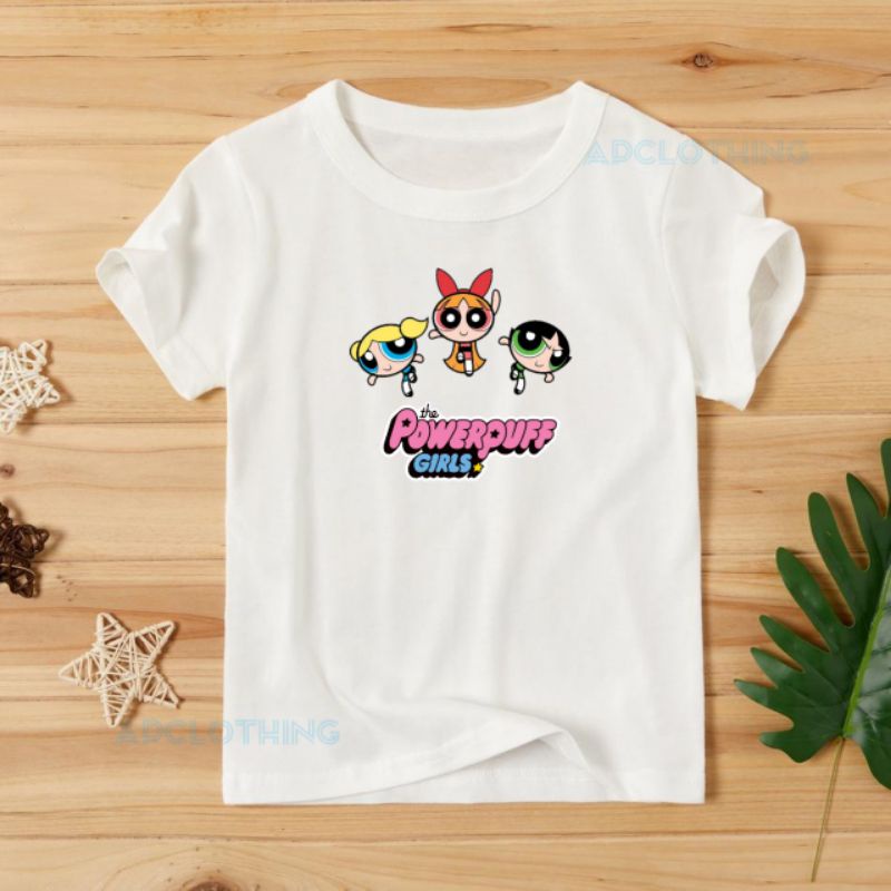 Kaos Baju Anak The Powerpuff girls Lucu