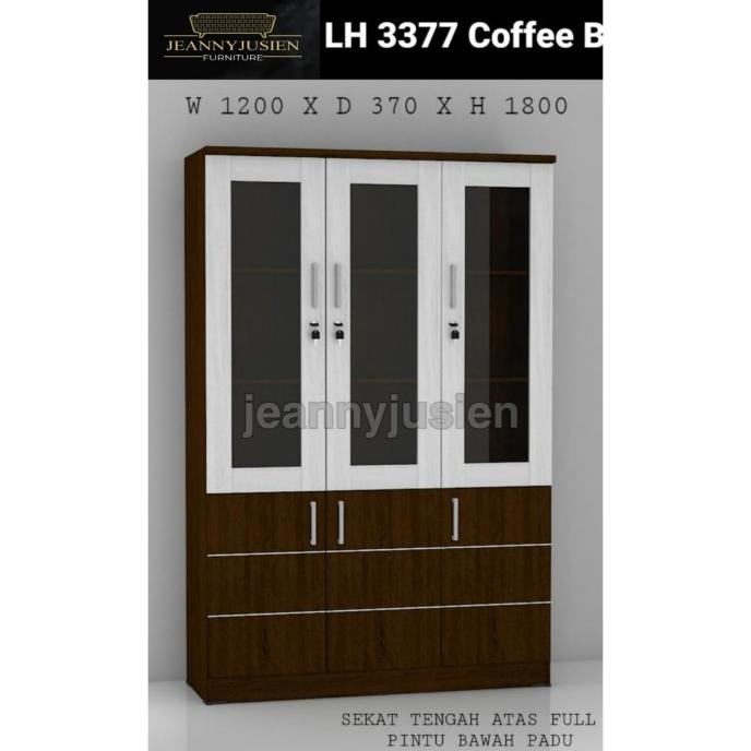 

=====] NEW !! LEMARI HIAS / LEMARI BUKU 3PT (3377) - COB