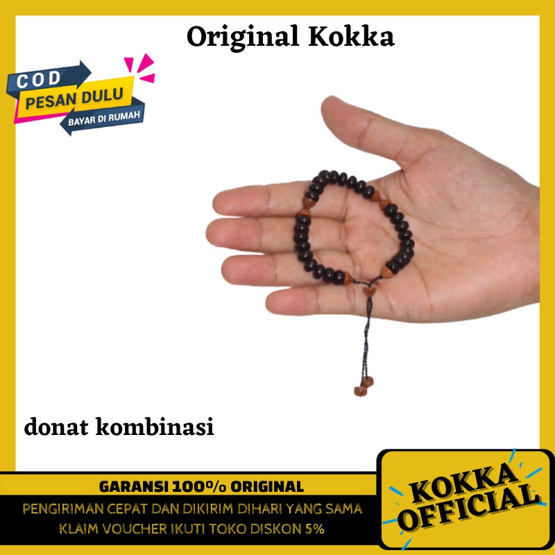 [ COD] Gelang Kaukah Motif Donat Original By Kokka Official