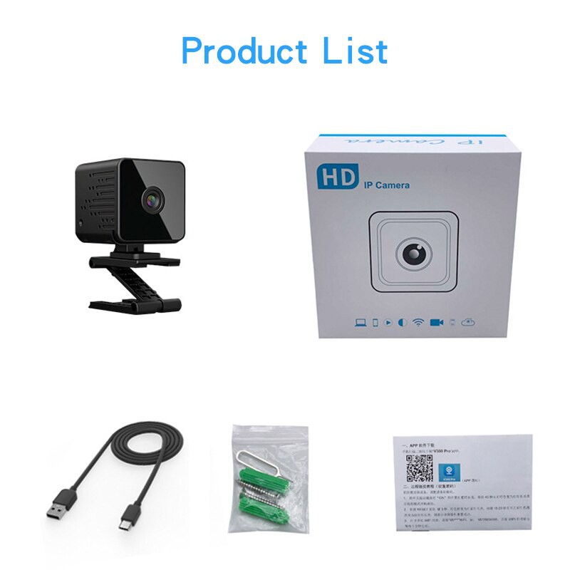 KAMERA MINI TERSEMBUNYI PENGINTAI KECIL CAMERA CCTV WIFI OUTDOOR SPY CAM TANPA KABEL FULL HD JS70