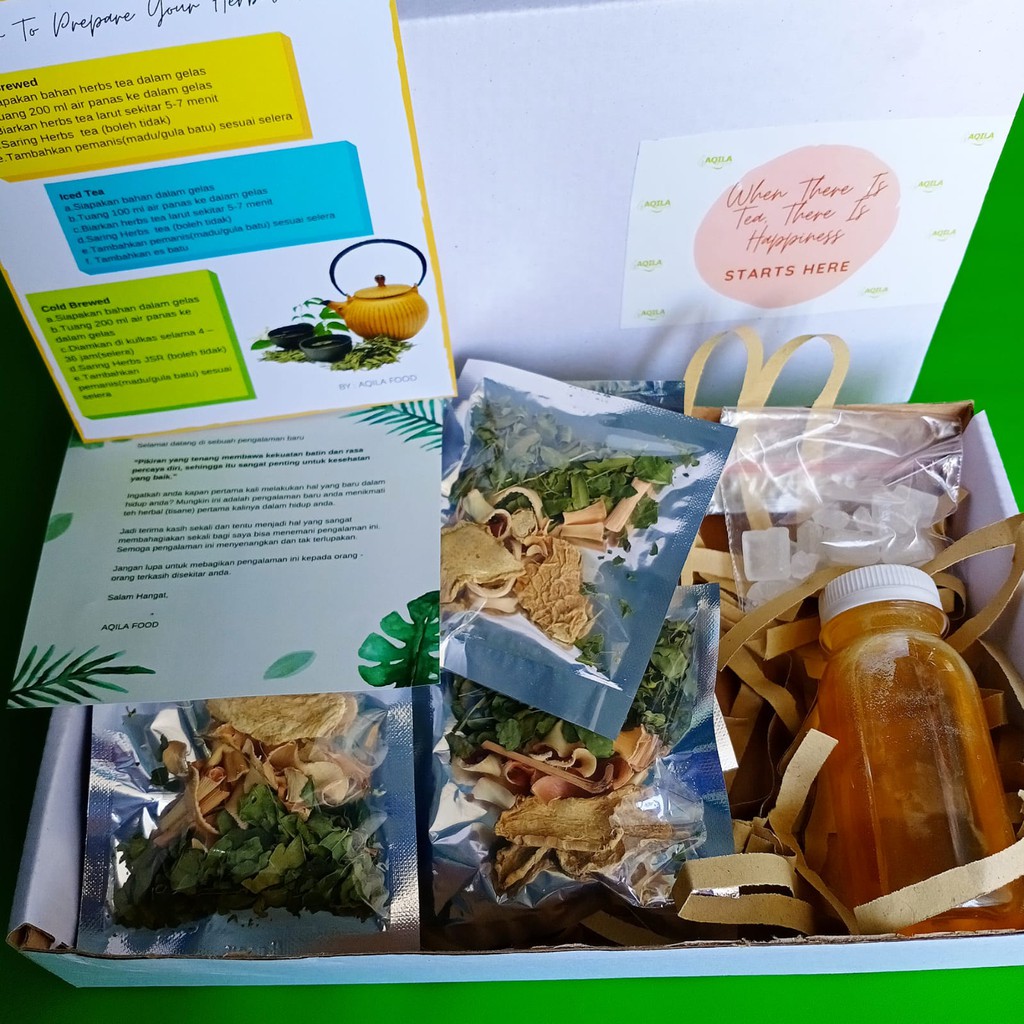 

Paket Teh Herbal Jahe Sere Jeruk Nipis Jasernis
