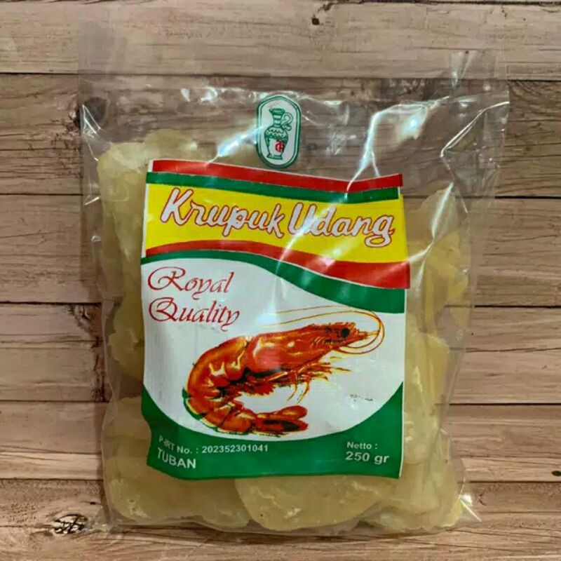 

Kerupuk Udang Cap Guci Toak Royal Quality 250g Asli Produk Tuban