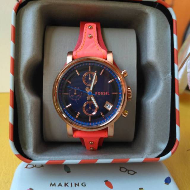 Original Fossil BF Red ES 4115