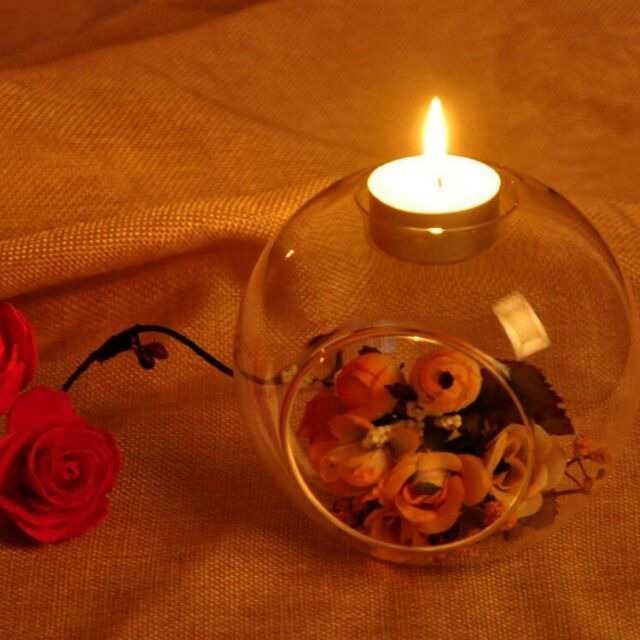 Tempat Lampu Minyak Sumbu Lilin Cafe Resto Warung Minimalis 10cm