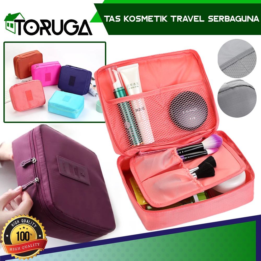 Korean Monopoly Multi Pouch Ver 2 Tas Kosmetik Korea Travel Organizer