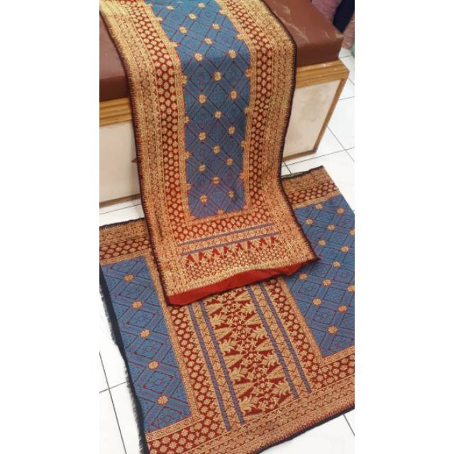 Songket tenun suji palembang pengantin
